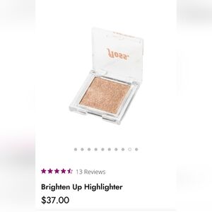 NWT Floss Brighten Up Highlighter in Sunbeam 4g 1.4 oz